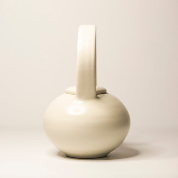 Chelonia Ceramics - Handmade Teapot - Satin White