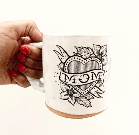 Gravesco Pottery- Mom mug